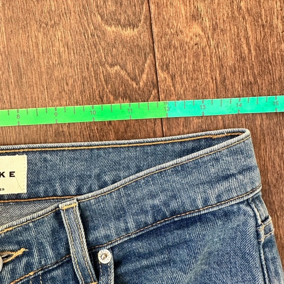 SLVRLAKE Grace Crop Jeans in Forever Blue Size 28 - Picture 6 of 7